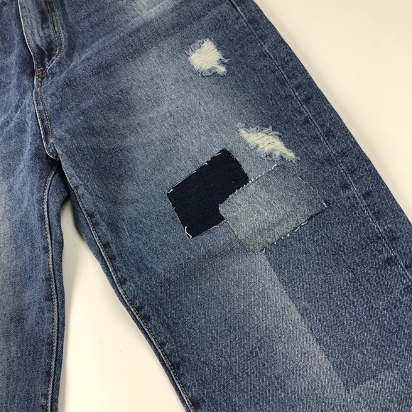 Ghiaccio & Limone Hot Denim Cropped Boyfriend Jean - Picture 7 of 8